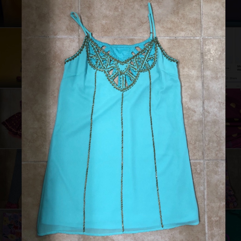 Ark & Co beaded dress